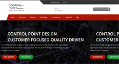 Desktop Screenshot of controlpointdesign.com